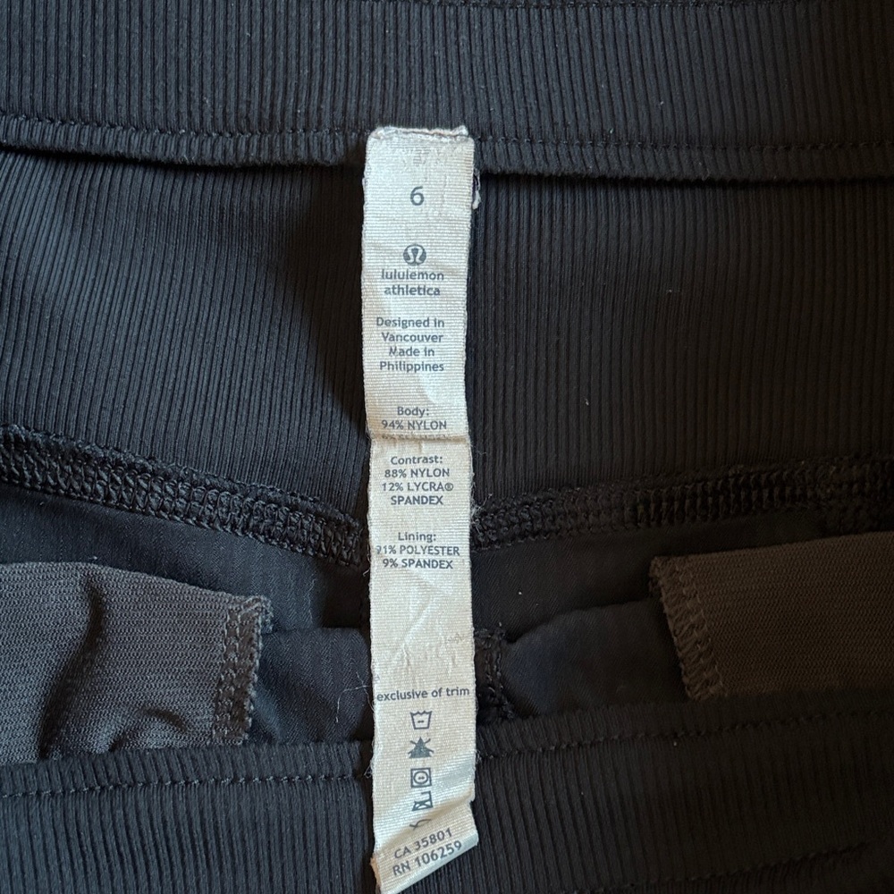 lululemon athletica Black Dance Studio Pants Unlined - Picture 3 of 12